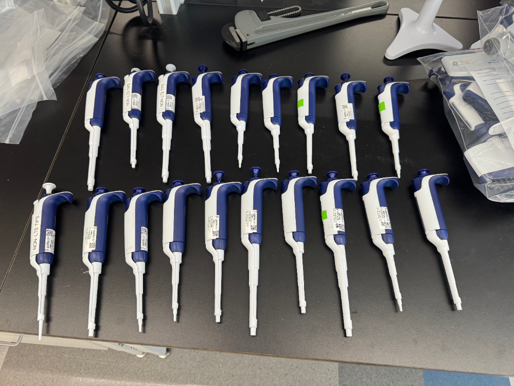 Image of Rainin Pipet-Lite XLS Single Channel Pipettes - Quantity 19